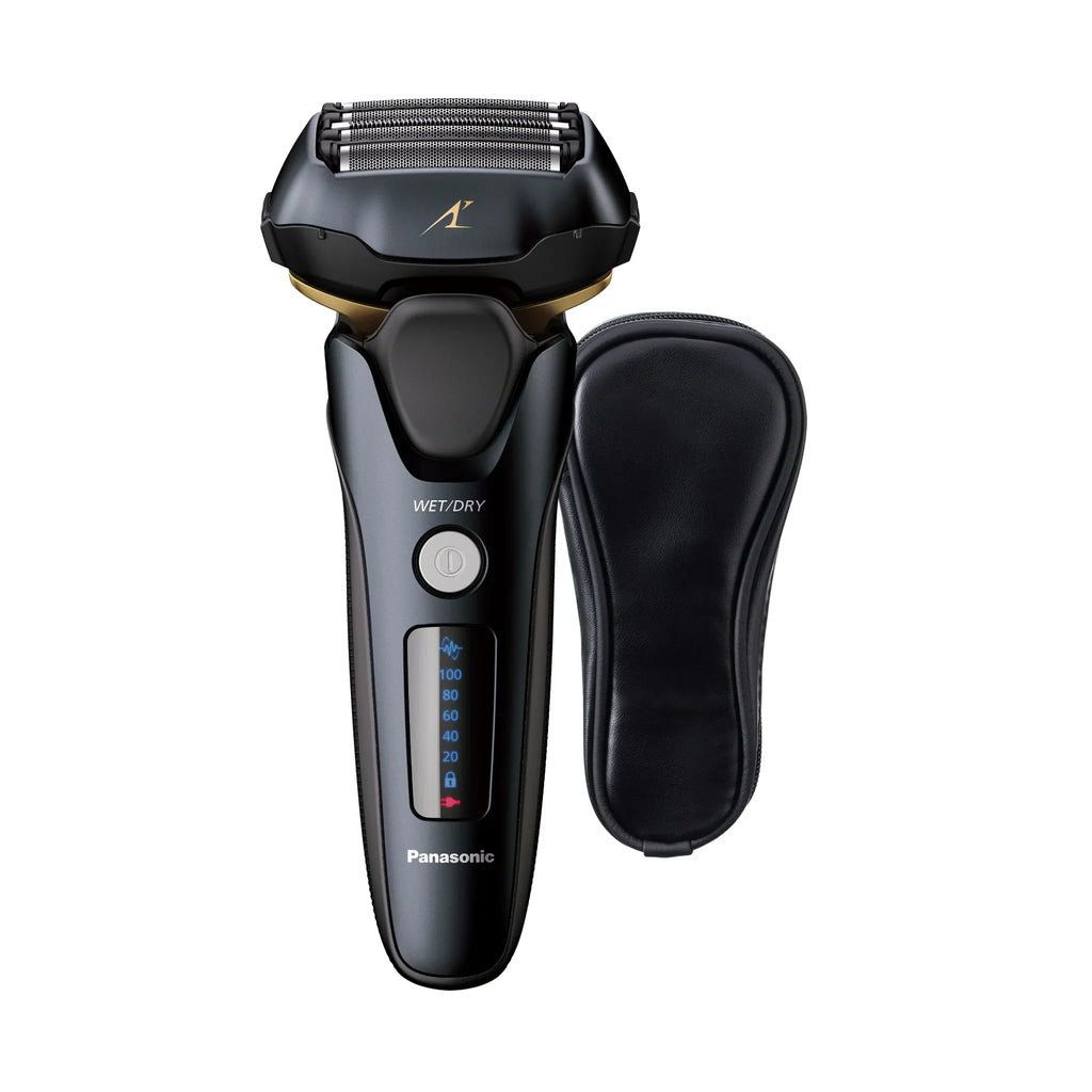 Panasonic Arc5 ES-LV67-K five-blade electric foil shaver with travel case